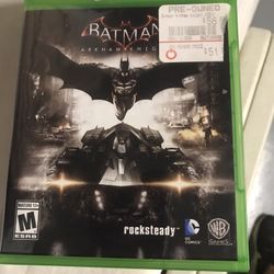 XBOX ONE Batman Game