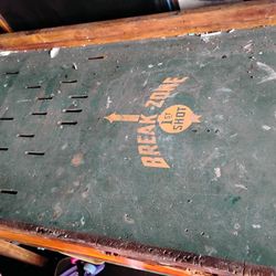 Work Bench Made From Old Pinball Machine