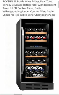 Wine and beverage refrigerator