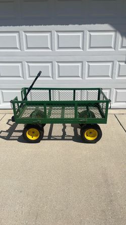 Heavy Duty Steel Garden Utility Wagon Cart