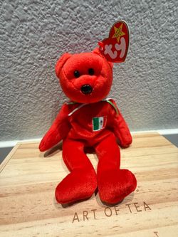 Ty Beanie Baby Osito Bear – Mexico – With Tags