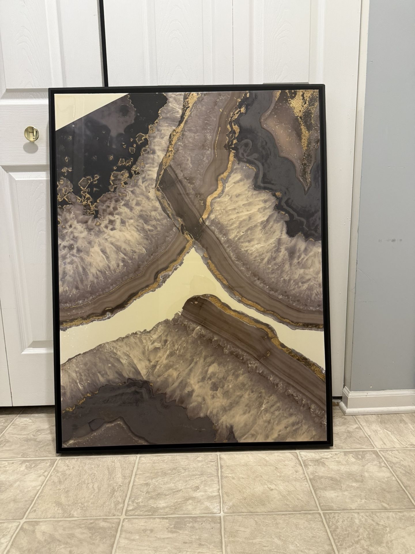 Beautiful 41.5 By 31.5 Inch Wall Art. (MUST SELL TODAY)