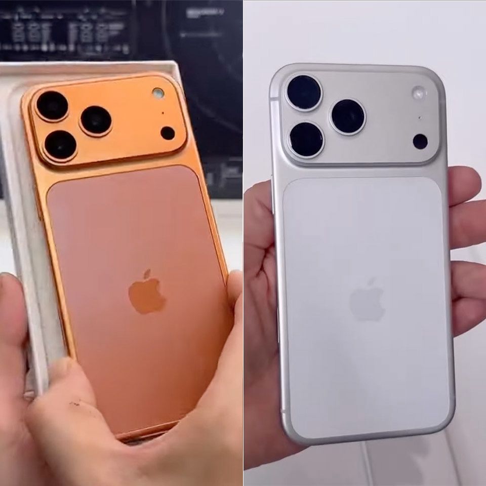 iPhone 17 Pro Max Orange for Silver 17 Pro Max