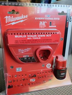 Milwaukee Battery And Charger 