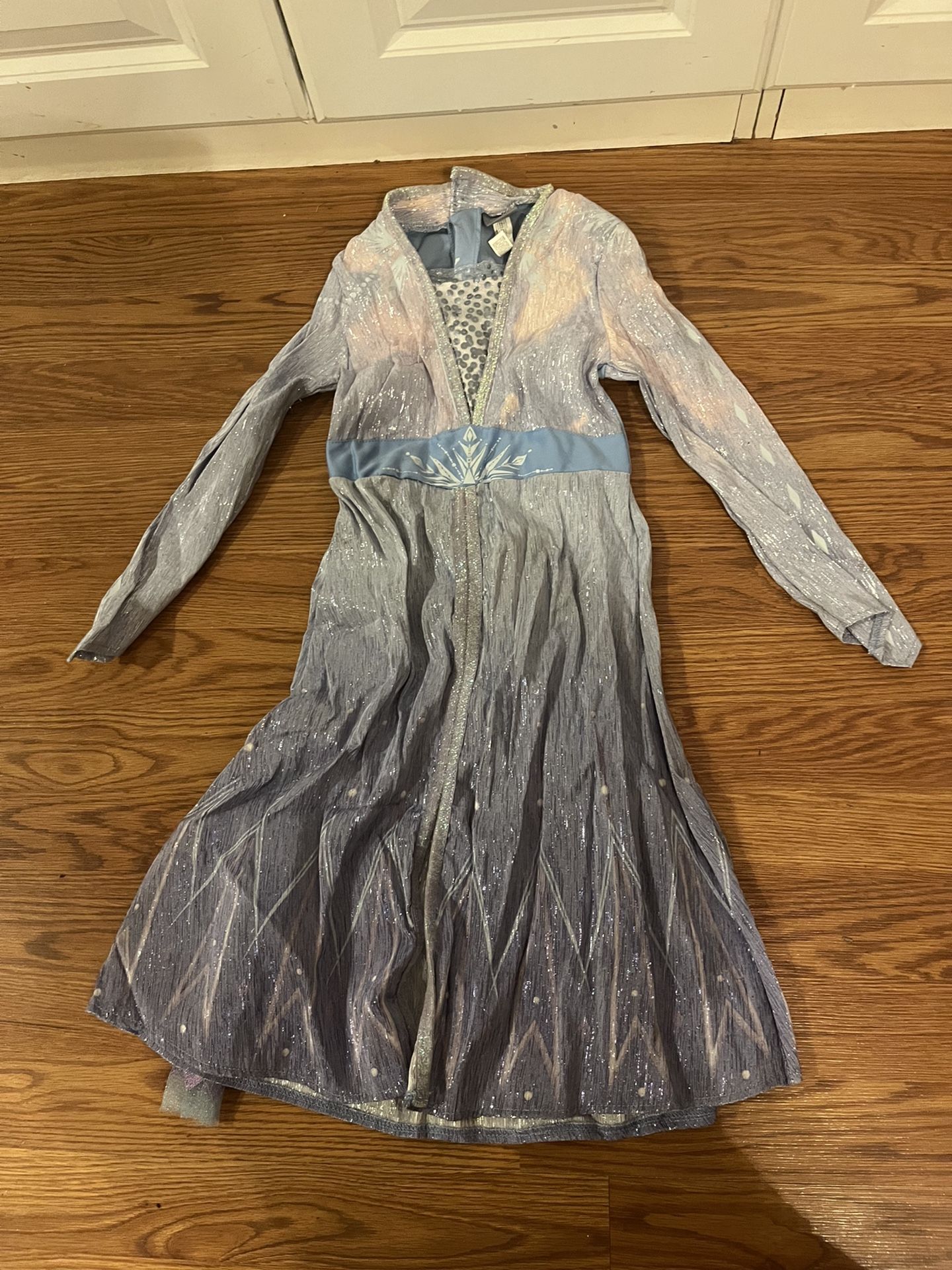 elsa frozen dress Halloween costume kids size medium
