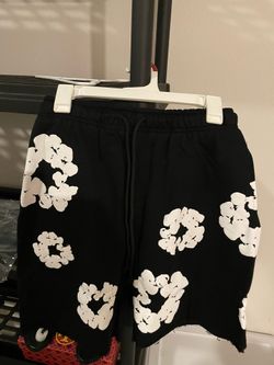 Denim tear shorts
