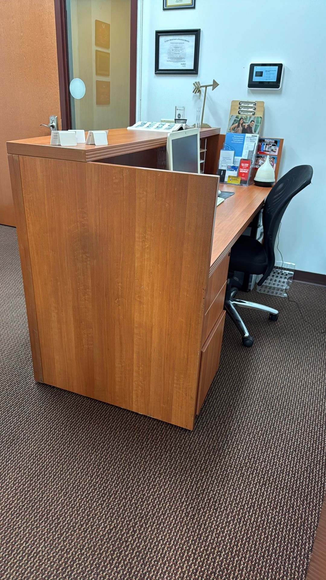 Office Reception Desk