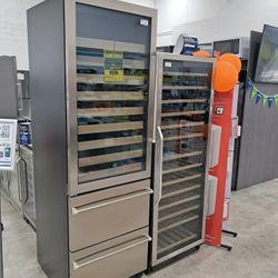 Wine Cooler With Beverage