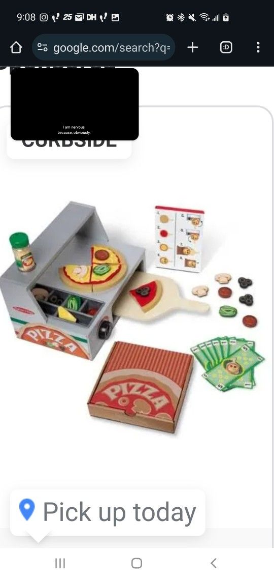 Play Pizza Toy