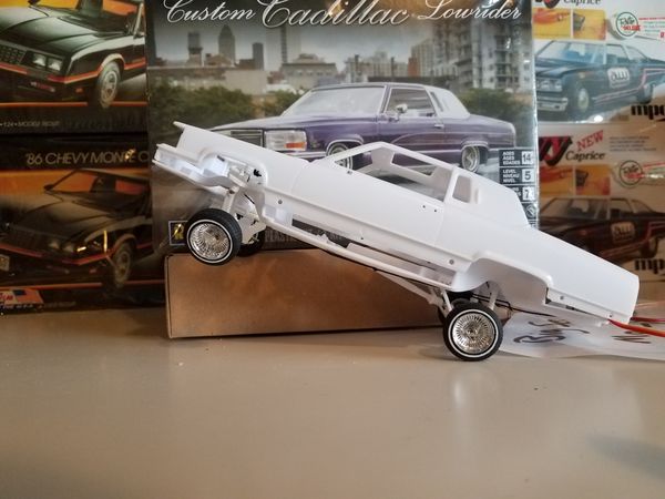 Revell Custom Cadillac Lowrider Model Car On Hydraulics For In Revell Custom Cadillac Lowrider Model Car On Hydraulics