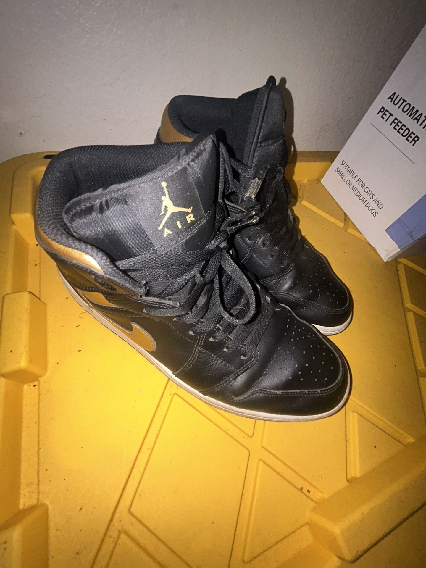 Jordan 1s Black And Gold