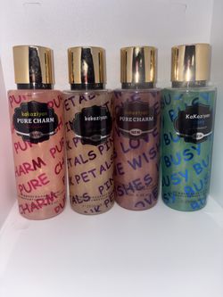 Glittery perfume