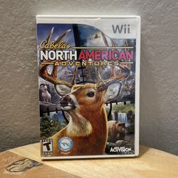 Cabelas North American Adventures Nintendo Wii Video Game with Manual