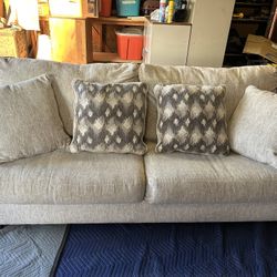 Couch- 2 person-Clean- Light use- No Damage