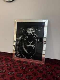 Crystal Tiger Wall Art