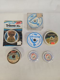 Miscellaneous Fishing Line - 10lb, 40lb, 15lb, 8lb, 6lb, 3lb, 1lb C8534