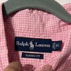 Ralph Lauren XL button down shirt