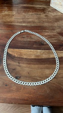 handmade 925 silver cuban link