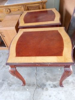 Two Beautiful End Tables.