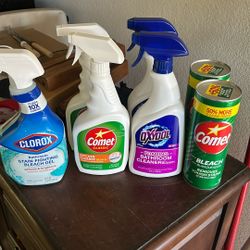 Brand New, Unopened Cleaning Products
