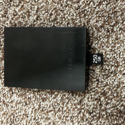 X Box 360 250 GB storage