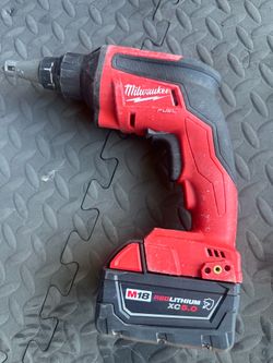 Milwaukee m18 fuel drew gun