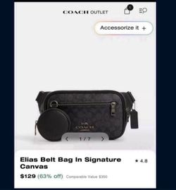 Coach crossbody bag