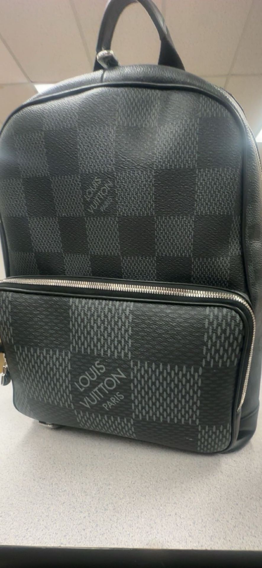 Louis Vuitton Graphite Damier 3D Backpack Men