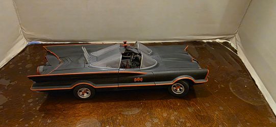 Classic Batmobile Diecast Model Car