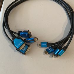 Bluerigger HDMI to DVI Cable 3 Foot
