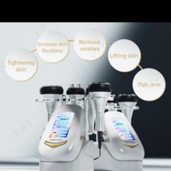 4in1 40K Radio-frequency Vacuum Ultrasonic Cavitation Machine, Body Slimming Sculpting Device for Face, Arm, Waist, Belly, Leg
     4.9 