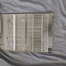 Amalgam Cassette with Amalgam Well And Condenser