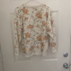 Floral Sweater