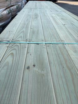 5/4 x 6x 16 pressure treated deck boards
