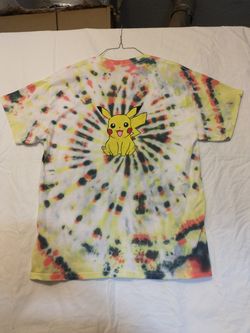 Pikachu tie dye shirt
