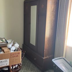 Solid Wood Armoire
