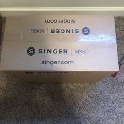 Singer MX60 sewing machine white