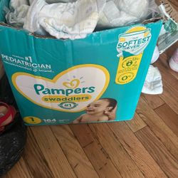 open box diapers size 1 only $12