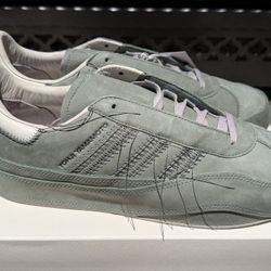 Adidas Y-3 Gazelle - Silver Green - Size 10