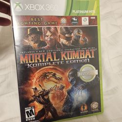 Mortal kombat for Xbox 360