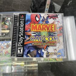 Marvel Vs Capcom Ps1 $110 Gamehogs 11am-7pm