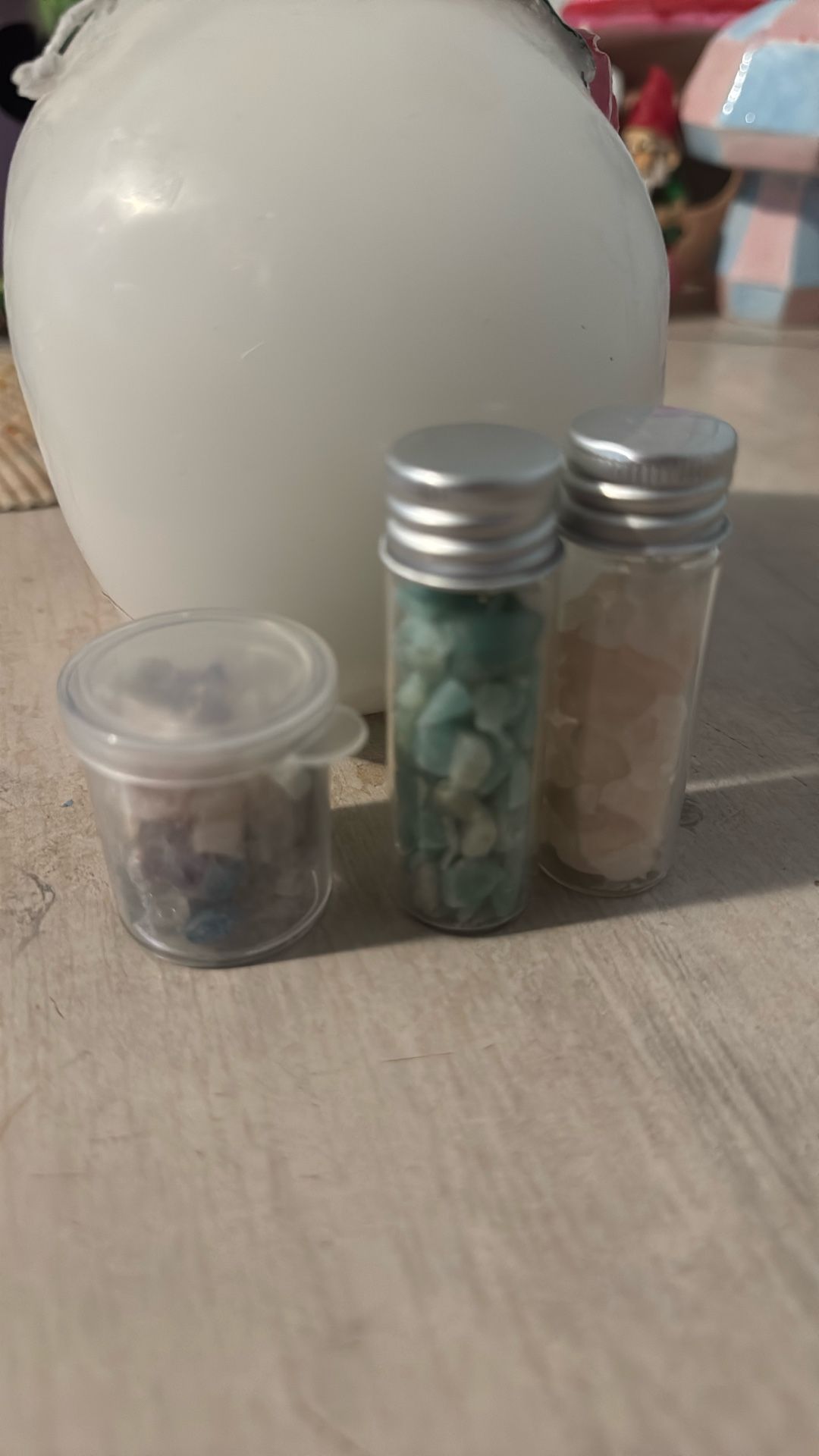Tiny Crystal Jars
