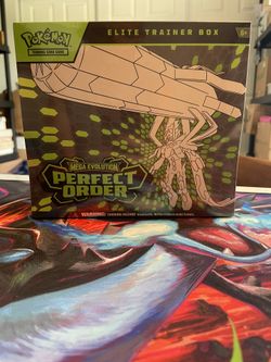Pokemon Perfect Order Elite Trainer Box !