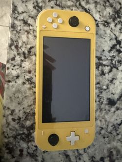 Yellow Nintendo Switch Lite