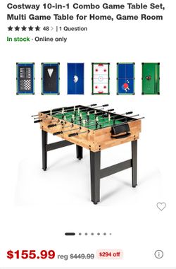 Game Table // Mesa de Juegos
