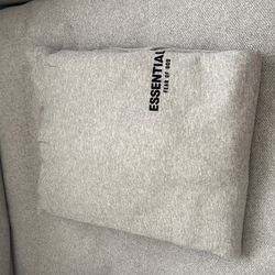 Essential fear of god hoodie size large dark oatmeal New with tags