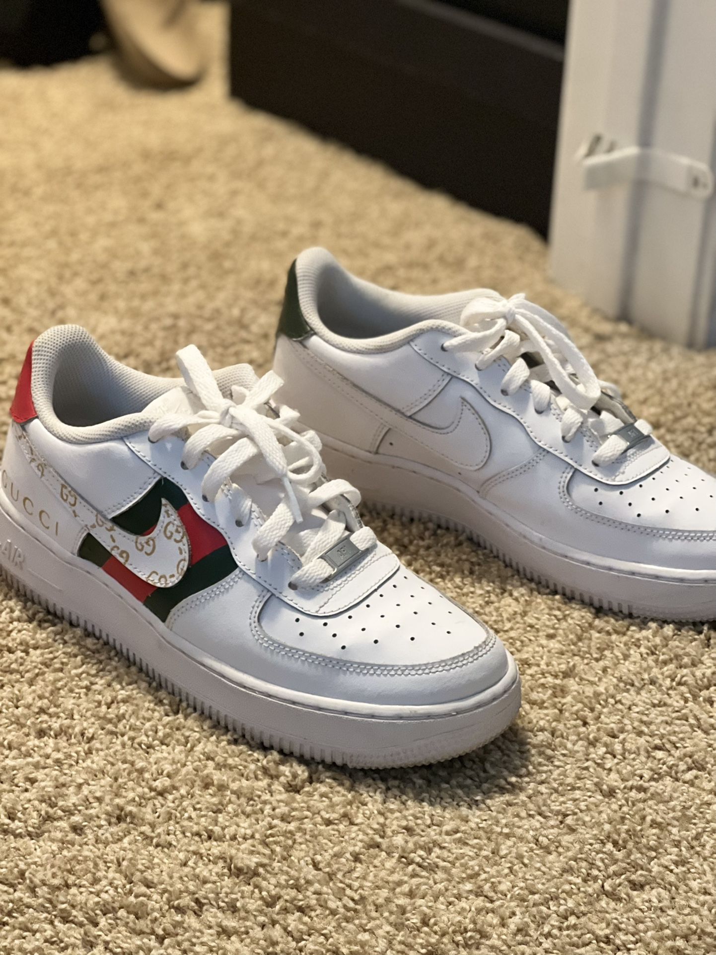 Custom Gucci Air Force Size