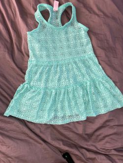 Mesh bathing suit cover kids size M 7/8