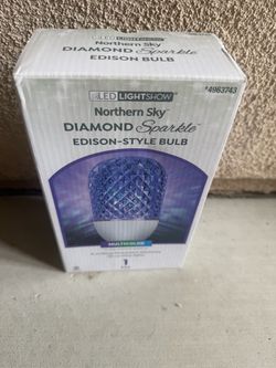 Diamond sparkle multicolor edition style led bulb