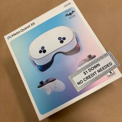 Meta Quest 3s Brand New Gaming Console - Only $1 Today Pay The Rest Later! 